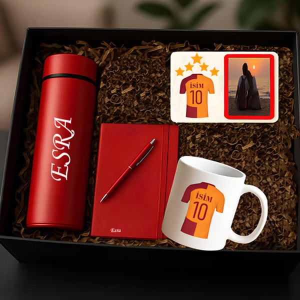Kişiye Özel Taraftar set 1 (Sarı-Kırmızı)